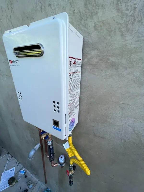 Tankless water heater installation for Southport homes